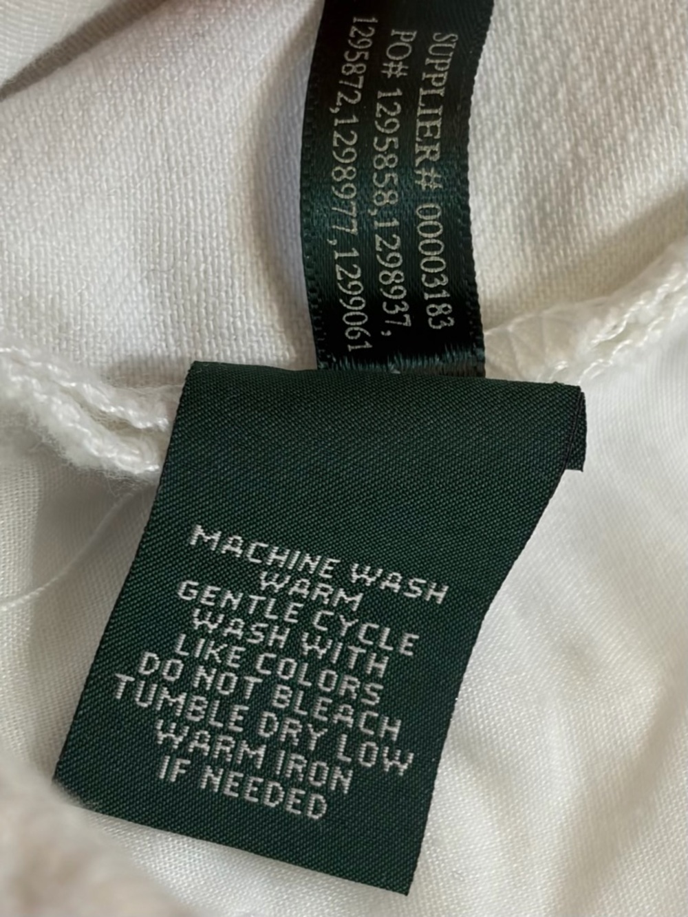 Lauren Jeans Co. White High-Waist Sailor-Button 6" Bermuda Shorts - Picture 4 of 7